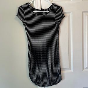 Striped t-shirt dress